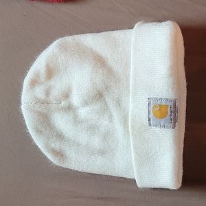 White beanie